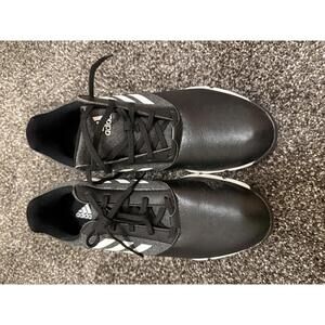 Adidas Golf Shoes Black and White Size 8